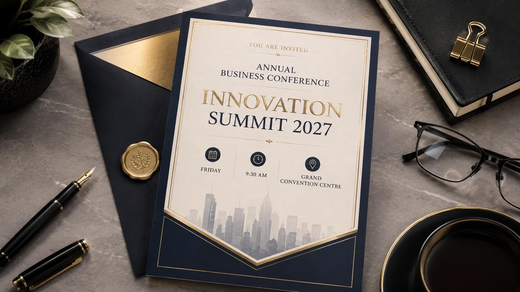 Corporate Event Invitations